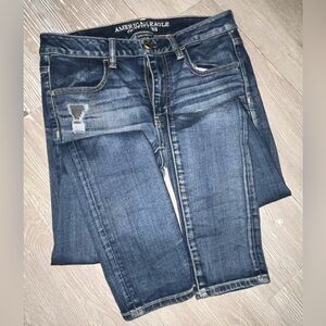 American Eagle Outfitters Dark Blue Jeggings